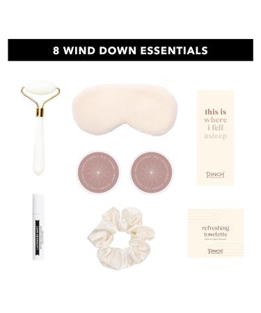 Pinch Provisions Be Kind UnWind Kit | 8 Luxury Self Care & Spa Essentials - Perfect Gift for Birthdays Bachelorette Christmas & More - Buy Online on SooperMarket.com