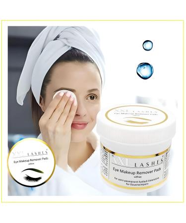Buy XXL Lashes Protein Remover Pads - Lint-Free Pre-Moistened Makeup Remover for Eyelash & Brow Extensions (75 pcs) - International Shipping Available - Buy Online on SooperMarket.com