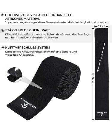 AQF Kniebandage f r M nner - Fitness Knieprotektoren Elastische Knieschoner f r Bodybuilding & Sport - Schwarz - Internationaler Versand - Buy Online on SooperMarket.com