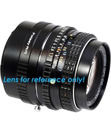 Fotasy PK Lens to E Mount Adapter - Compatible with Sony Alpha Series Cameras - Buy Online on SooperMarket.com