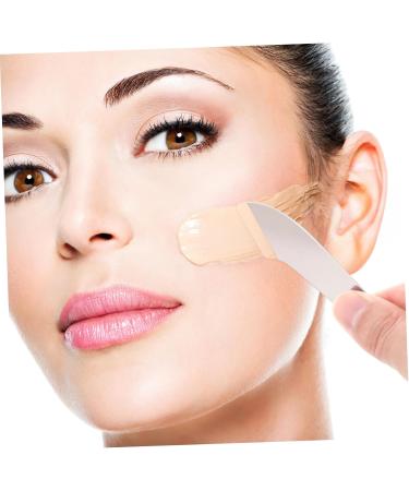 BELLIFFY Makeup Spatula Korean Cosmetics Makeup Mixer Makeup Plate Mixer Scraper Palette Stainless Steel - Buy Online on SooperMarket.com