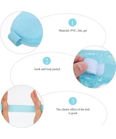 SOIMISS Sky-Blue Sleep Eye Mask | Hot Cold Compress Pack for Puffy Eyes, Headaches, Migraines | Women Men | Sinus & Tension Relief - Buy Online on SooperMarket.com