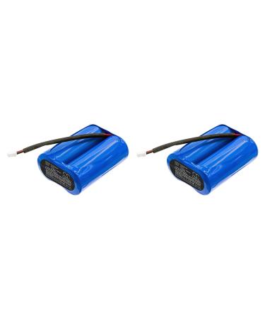 2 Pcs Battery Replacement for Fire Vulcan LED 44610