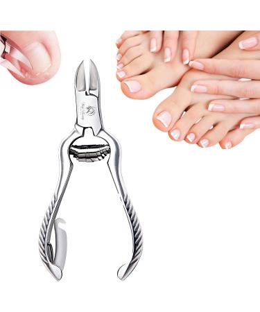 Nail Clippers Cutters Nippers for Thick Toenails Plus Wishbeauty Nail Clippers for Fingernails Podiatry Instruments Clippers with Ingrown Toe Nail File Improved Quality - Buy Online on SooperMarket.com