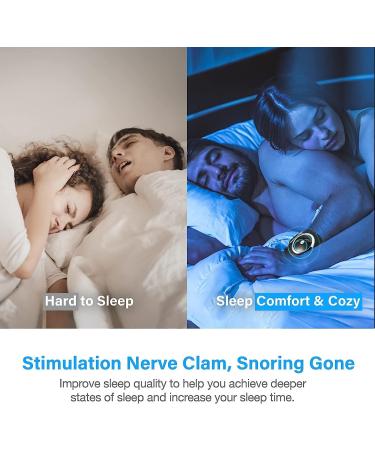 Sleep Connection Anti-Snore Wristband - Effective Snoring Solution for Blocked Nostrils - Snore Reduction - 1 Count (Black) - Buy Online on SooperMarket.com