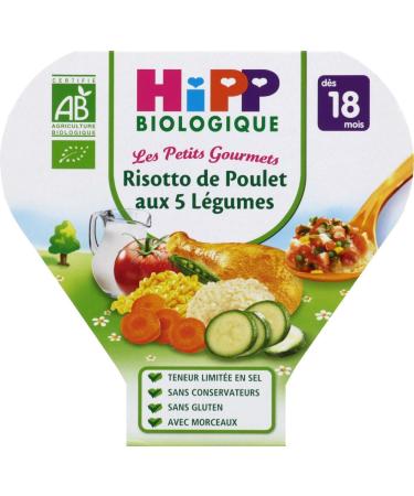 Hipp Risotto Legumes Small Pois Chicken 260g
