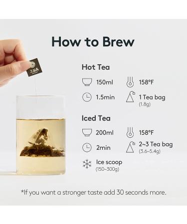 OSULLOC Honey Pear Tea: Premium Organic Blended Tea from Jeju - 20 Tea Bags (1.06 oz, 30g) - Buy Online on SooperMarket.com