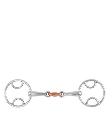 Shires Beval Bit with Copper Lozenge 5.5"