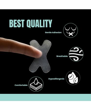 Snux Tape - 120 X-Shaped Strips for Anti-Snoring & Nasal Breathing - Buy Online on SooperMarket.com