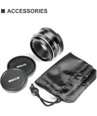 Meike 25mm F1.8 APS-C Wide Angle Lens for Sony E Mount Mirrorless Cameras - Buy Online on SooperMarket.com