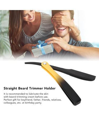 Professional Straight Edge Barber Razor - Premium Folding Manual Razor for Men - Black Bartschneider - Buy Online on SooperMarket.com