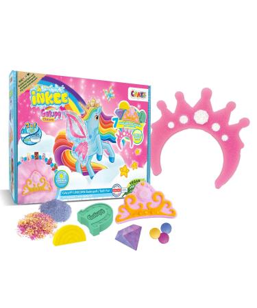 Inkee - gift box Galupy Unicorn |Einhorn swimming set 7 bathing additives for children unicorn bombs & bathrooms children bathing fun for children