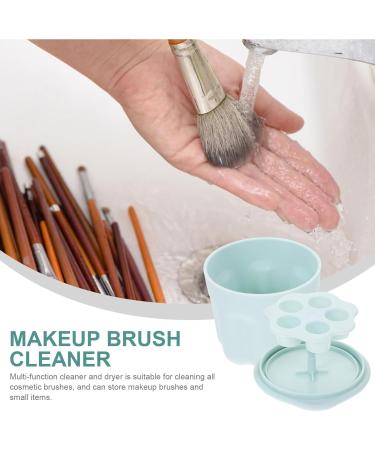 Beavorty Makeup Brush Drying Stand & Cleaning Set | Space-Saving Holder & Cleaner Mat for Brushes & Sponges | Ultimate Makeup Storage Solution - Buy Online on SooperMarket.com