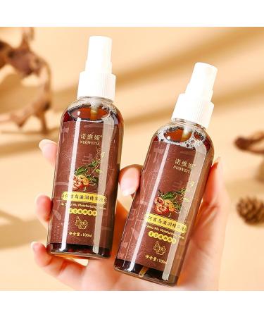 Hair Regrowth Oil Hair Strengthening He Shou Wu Essence 100ml Anti-thinning Hair Essence Anti Loss Hair Nourishing Essence For Dry Damaged Hair And Growth - Buy Online on SooperMarket.com
