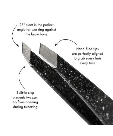 Tweezerman Special Edition 40th Anniversary Slant Tweezer - Limited Edition Precision Tool - Buy Online on SooperMarket.com