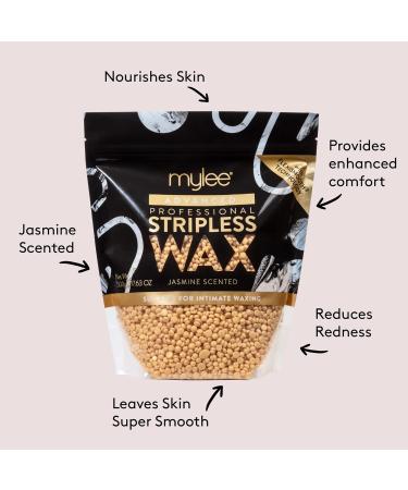 Mylee Advanced Stripless Wax 500g - Professional Hard Wax Beads for Painless Hair Removal - No Strips Needed - Peelable Hot Wax for Full Body, Face, Bikini & Brazilian - Buy Online on SooperMarket.com
