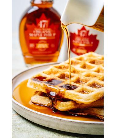 47 North Canadian Organic Maple Syrup Grade A Golden 250g - Single Source, 100% Pure (1 Bottle) - Buy Online on SooperMarket.com