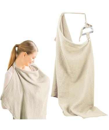 Uningyi breastfeeding towel hilltocking breastfeeding towel for the way back to privacy soft soft only cover silent cover 360 Full Privacy Breastfeeding Protection