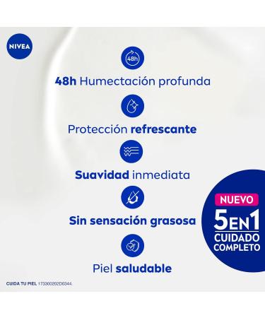 Nivea Body Milk Cream - Express Hydration for All Skin Types | International Shipping Available - Buy Online on SooperMarket.com