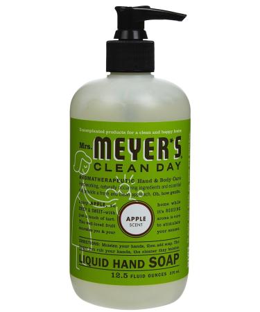 Mrs. Meyer's Liquid Hand Soap Made with Essential Oils Aloe Vera and Olive Oil Apple Scent 12.5 oz