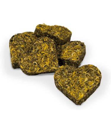 JR FARM Grainless Marigold Hearts - 7 Pieces (105 g) | Natural Pet Treats for Small Animals - Buy Online on SooperMarket.com