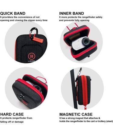 Golf Buddy Laser Lite Rangefinder | Magnetic Case | Slope Compensation | Fast & Accurate Measurement | Vibration Alert | 3 Targeting Modes | 6X Magnification - Buy Online on SooperMarket.com