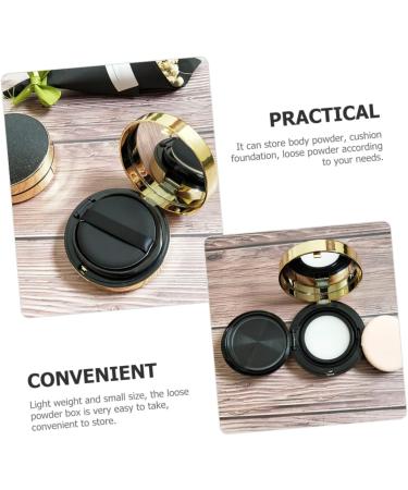 PLAFOPE 2pcs Boxes Toiletry Travel Containers Pp Body Powder Dispenser Container - Buy Online on SooperMarket.com