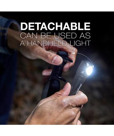 ENERGIZER Rechargeable X1000 LED Headlamp - 1000 Lumen Turbo Mode, IPX4 Water Resistant, USB Cable Included - Gray Steel - Buy Online on SooperMarket.com