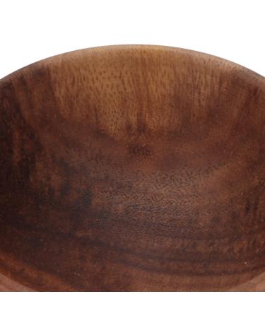 Large Capacity Wooden Shaving Soap Bowl - Portable Shaving Foam Mug for Men & Barber Shops - Buy Online on SooperMarket.com