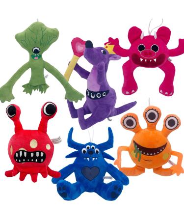 6pcs Garten of Banban Plush Toys Garden of Banban 3 Plushies Banban Plush Doll for Fans and Kids