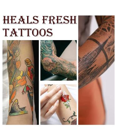 Organic Tattoo Aftercare Butter Balm 2.6 oz - Moisturizer for Old & New Tattoos - Color Enhancing Healing Cream - Natural & Organic - 1 Pack - Buy Online on SooperMarket.com