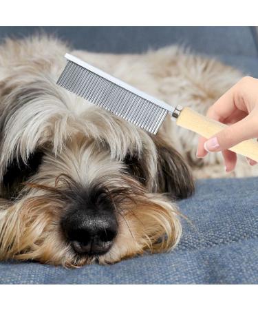 Fengshan Flea Comb - Metal Steel Brush for Dogs Cats & Small Pets | Effective Flea & Lice Removal | Pet Care Accessories - Buy Online on SooperMarket.com