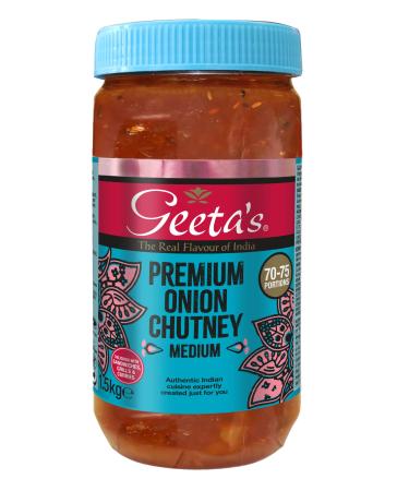 Geeta's Premium Onion Chutney 1.5kg
