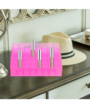 Shop Cabilock 40 Box Lipstick Holder - Pink Cosmetic Organizer & Jewelry Storage Case for International Shipping - Buy Online on SooperMarket.com