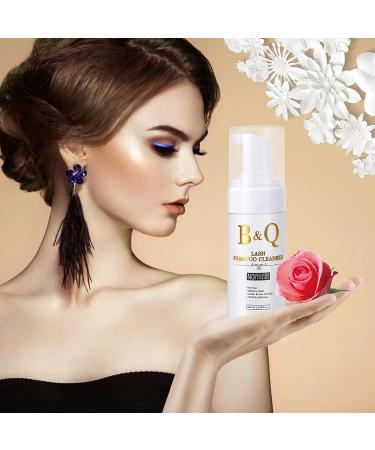 Eyelash Shampoo 100ml | Oil-Free Lash Cleaner for Extensions | B & Q Lash - Buy Online on SooperMarket.com