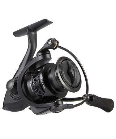 Piscifun Carbon X Spinning Reels - Light to 5.7oz, 5.2:1-6.2:1 High Speed Gear Ratio, Carbon Frame and Rotor, 10+1 Shielded BB, Smooth Powerful Freshwater and Saltwater Spinning Fishing Reel 2000