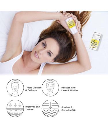 Retinol Wrinkle Cream with Hyaluronic Acid & Vitamin E | Anti Aging Moisturizer for Men and Women | Day & Night Formula | Natural, Vegan & Cruelty Free - 50ML/1.69 Oz - Buy Online on SooperMarket.com