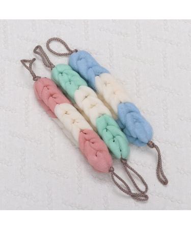 9pcs Sponge Body Scrubber Set with Rope | Bathing & Exfoliating Tool | Deep Cleanse for Back & Body | Home & Bathroom Supplies - Buy Online on SooperMarket.com