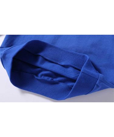 Taigood Boys Cotton Sweatshirt Long Sleeve T-Shirt | Age 5-6 Years | Blue - Buy Online on SooperMarket.com