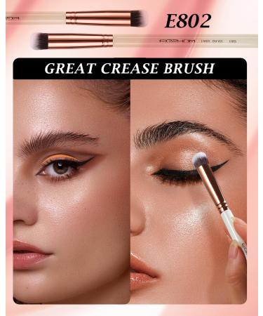 Best Eyeshadow Primer & Crease Brush - Ivory E802H | International Shipping Available - Buy Online on SooperMarket.com