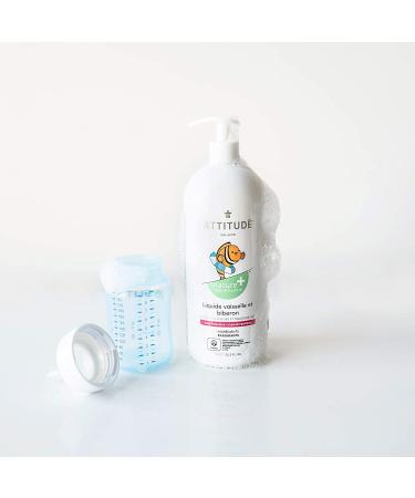ATTITUDE Fragrance-Free Baby Bottle & Dishwashing Liquid - 23.7 fl oz (700 ml) - Buy Online on SooperMarket.com