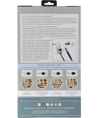 Walnut Hollow Creative Woodburner Wire Tip Tool in White - Wood Burning Kit - Buy Online on SooperMarket.com
