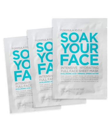 FORMULA 10.0.6 - Soak Your Face Intensive Hydrating Sheet Mask
