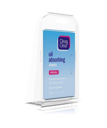 Clean & Clear Oil Absorbing Sheets - 50 Count (Pack of 6) | Oil Control for Fresh, Matte Skin - Buy Online on SooperMarket.com