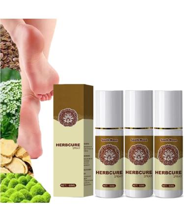3Pcs Feet Spray  Athlete's Foot Spray Herbal Foot Peeling Spray for Women and Men