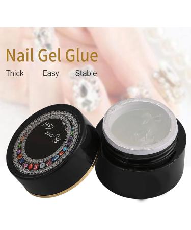 Nail Gel 5 3 3 Professional Glue Thick Nail UV Gel Glue Rhinestone Accessories Decoration Bling Nail Tools - Buy Online on SooperMarket.com