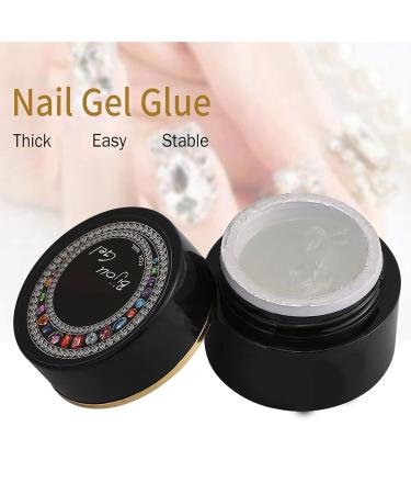 Rhinestone Glue For Nails Gel Nail Glue Nail Gem Glue Nail Rhinestone Glue Gel UV Gel Glue Rhinestone Accessory Nail Gem Glue For Nail Art Adhesive - Buy Online on SooperMarket.com
