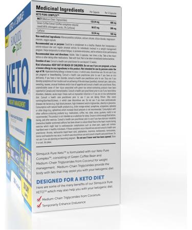 SLIMQUICK Keto Diet Pills for Weight Loss Helps Stay in Ketosis Temporarily Increases Endurance Keeps Full for Longer with MCT Oil Caffeine Green Coffee Extract (180 count - 2 x 90ct bottles) 90 count (Pack of 2) - Buy Online on SooperMarket.com