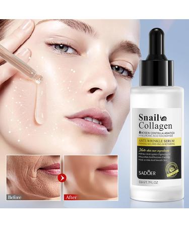 Snail Oil Snail Face Serum Snail Mucin Essence Snail Mucin Face Cream for Anti Wrinkle Hydrating Hyaluronic Acid Serum Niacinamide Serum Moisturzing Body Face Oils and Serums - Buy Online on SooperMarket.com