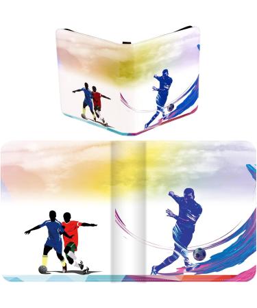 GHIUAN Soccer Card Binder - 720 Pocket Trading Cards Collector Album with Sleeves - Football Type 2 - Buy Online on SooperMarket.com